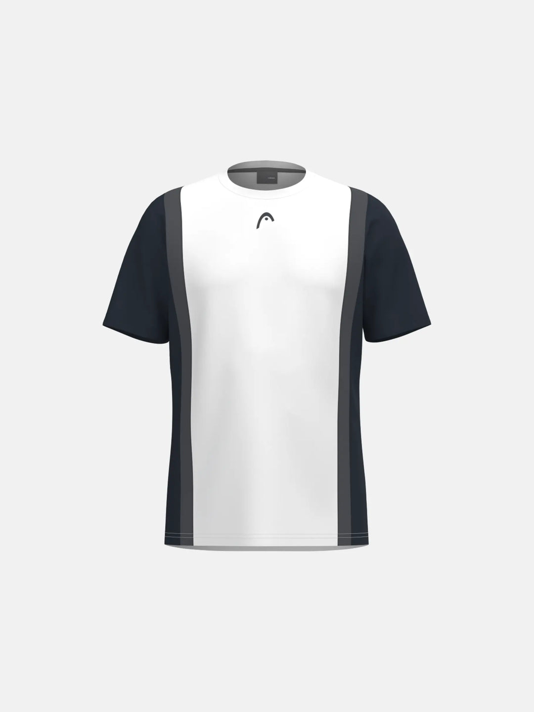HEAD CLUB 25 TECH T-SHIRT MEN BIANCA E BLU