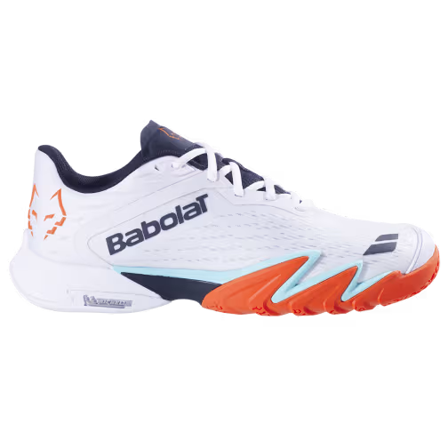 BABOLAT JET PREMURA 3 MEN LEBRON BIANCHE ARANCIO