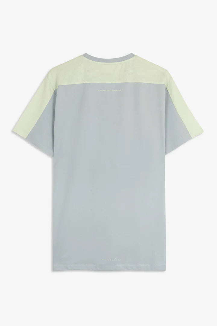 NOX T-shirt sportiva professionale da uomo in Mist Grey