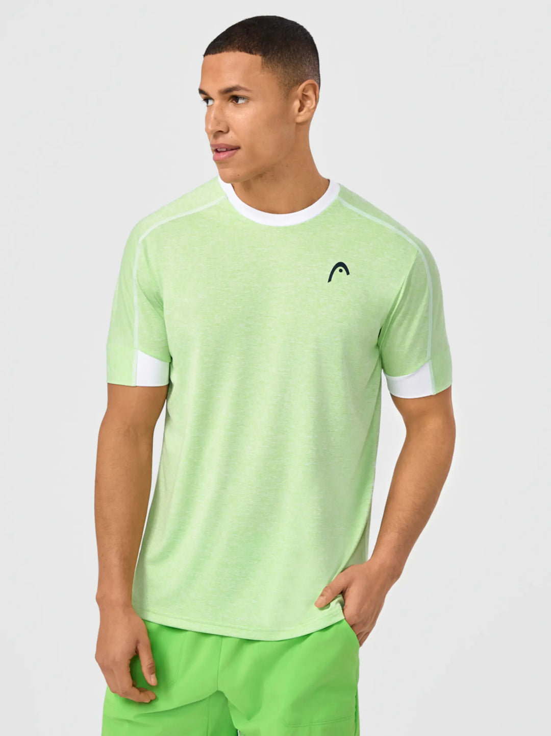 HEAD PLAY TECH T-SHIRT MAN VERDE
