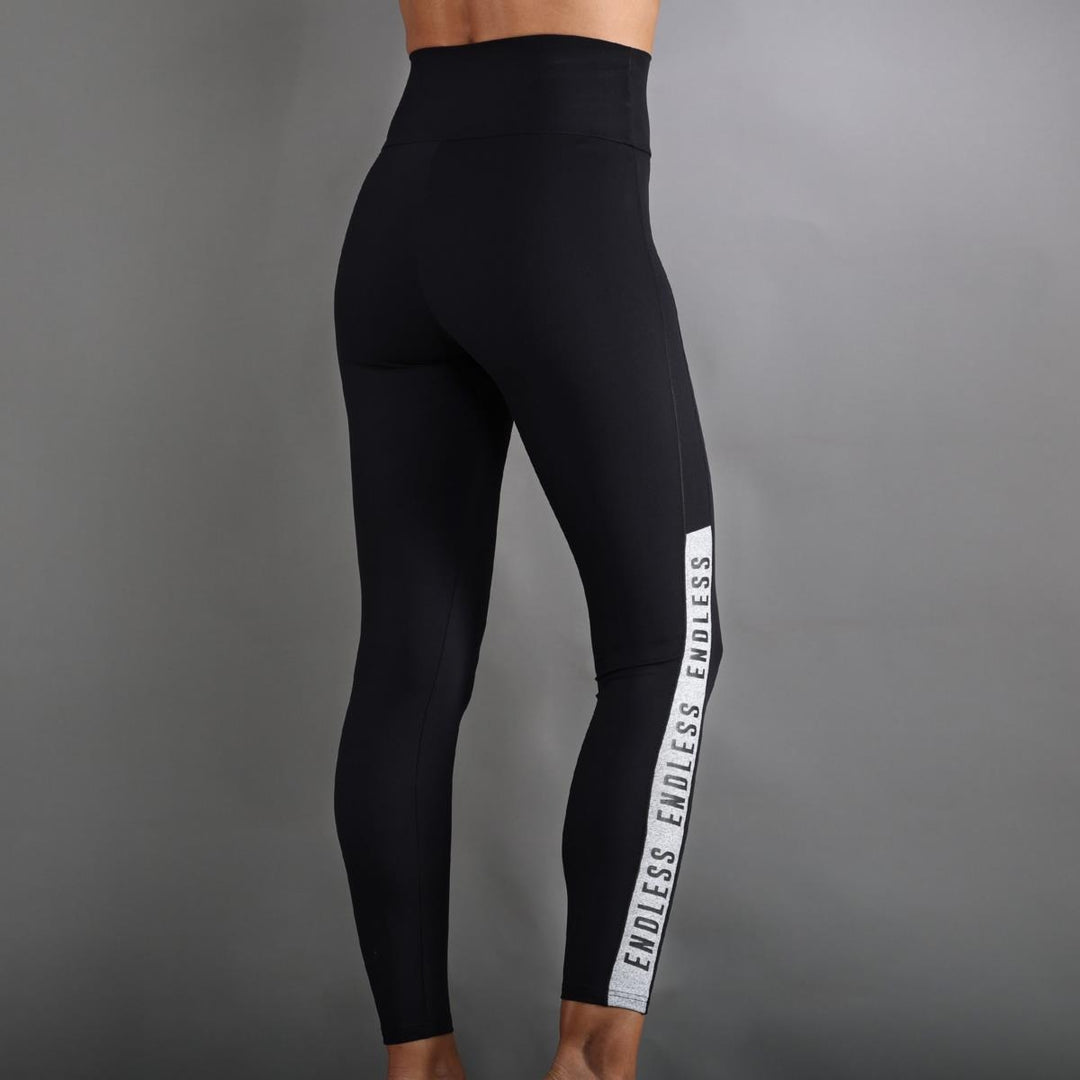 ENDLESS LEGGINS BIANCO E NERO