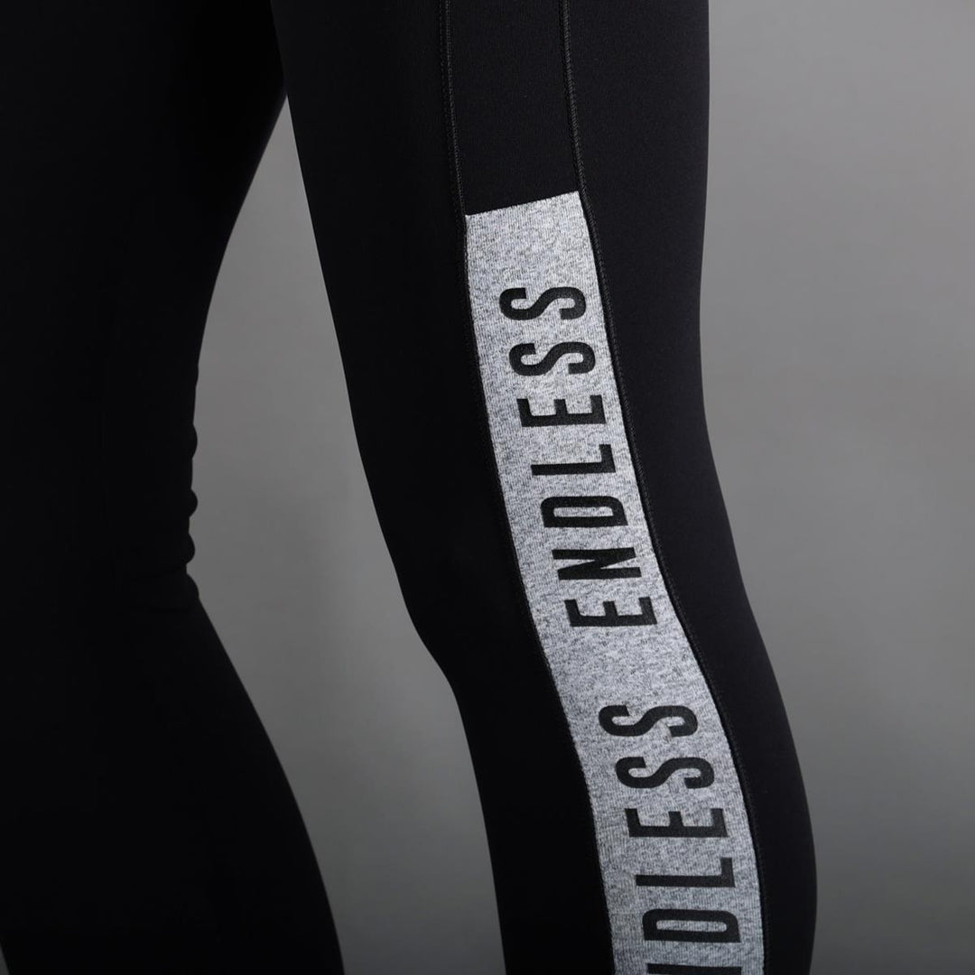 ENDLESS LEGGINS BIANCO E NERO