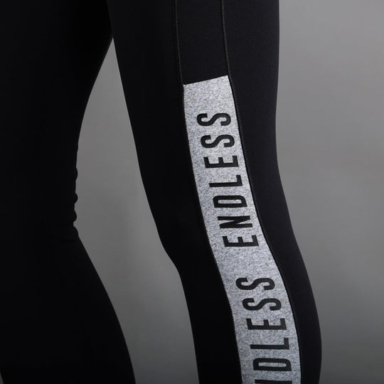 ENDLESS LEGGINS BIANCO E NERO